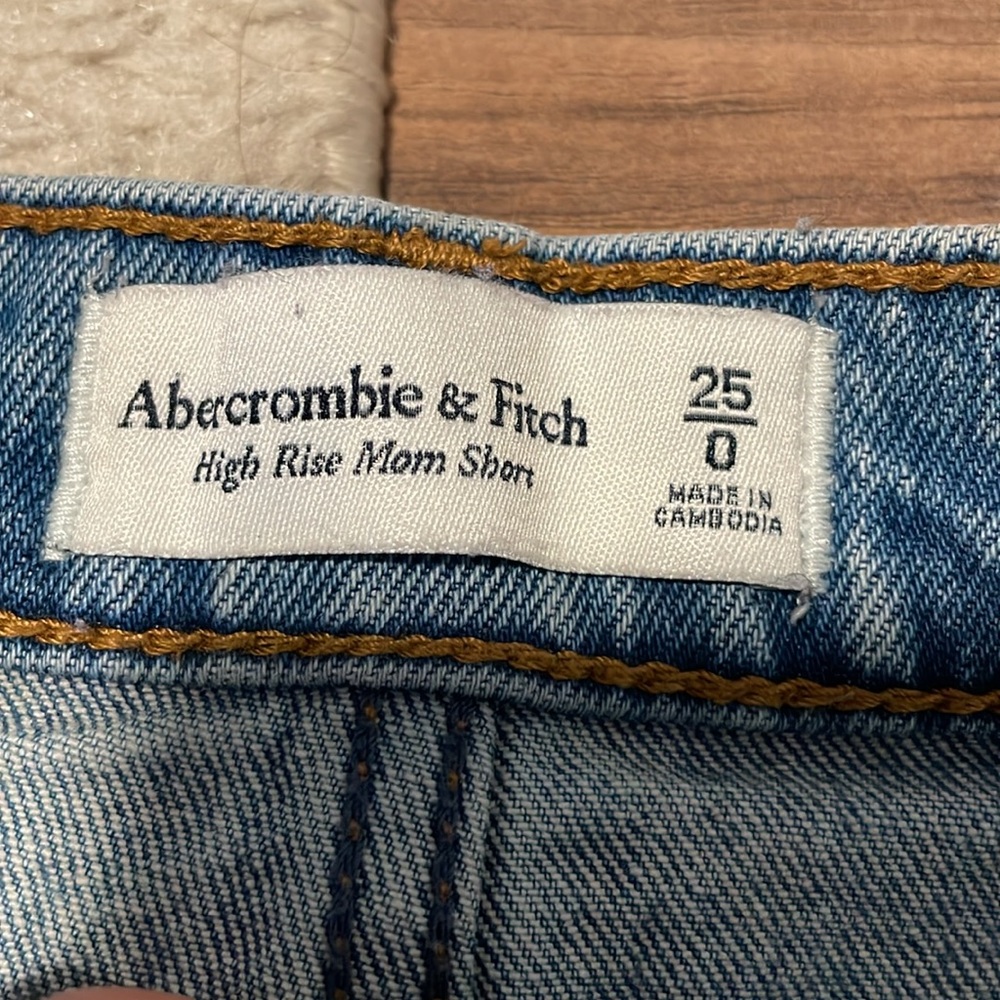 High Rise Mom Shorts - Picture 2 of 4